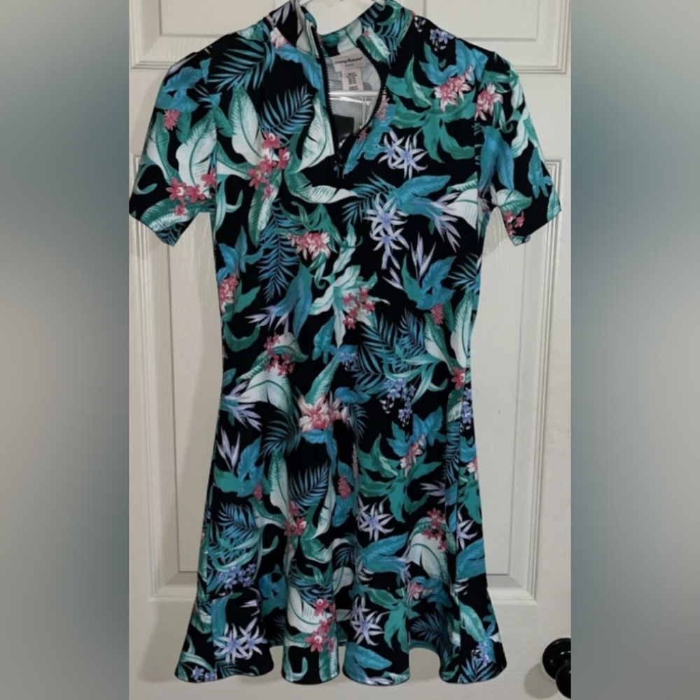 Tommy Bahama Golf Tennis Dress Tropical Print Size XS NWT